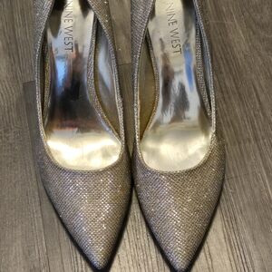 Nine West Women's Sparkling Heels - Gold